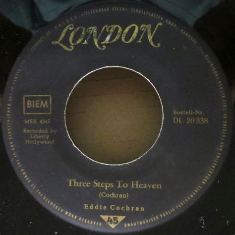 eddie cochran three steps to heaven 1960 vinyl discogs