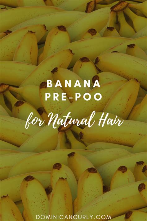 Since i started researching more about my hair i learned a lot more. Banana Oooh Na Na Pre-poo - DIY | Deep conditioner for natural hair, Natural hair styles ...