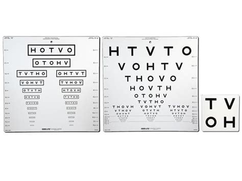 Hotv Pediatric Eye Chart For The Wall Good Lite Mx