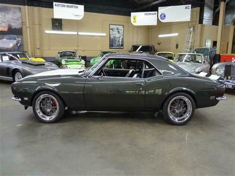 1968 Chevrolet Camaro Ss 62650 Miles Sequoia Green Coupe Manual For