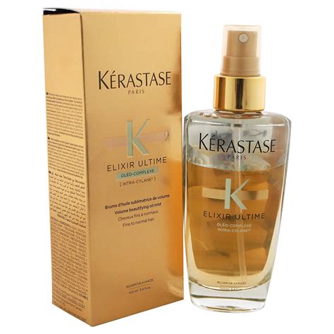 Kérastase Elixir Ultime Volume Beautifying Oil Mist 100ml - For Fine to ...