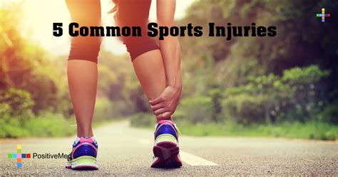 5 common sports injuries