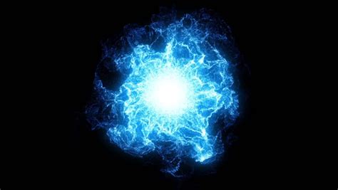 Royalty Free Energy Wave 1001 A Glowing Plasma Ball Bursts 30021937