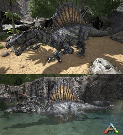 Ark Spinosaurus Skin 1 Swamplord By Leviadraconia Game Ark