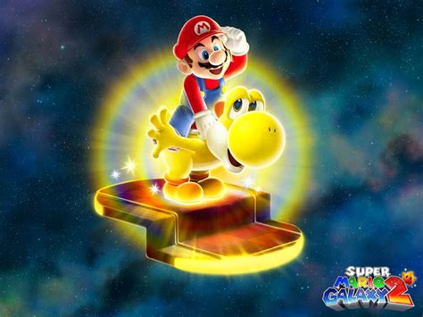 He pursues bowser, the koopa king into outer space where he took. VIZIO BLOG: SUPER MARIO GALAXY 2 WALLPAPERS