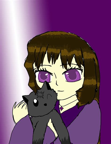 The Lady And Her Demon Cat By Artycomicfangirl On Deviantart