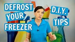 How to Defrost A Freezer - DIY Hacks - House Cleaning Tutorial