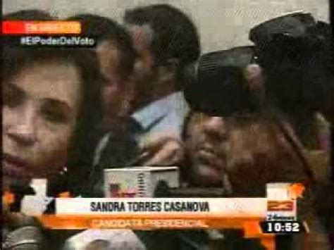 Sandra Torres Emite Su Voto TN23 1045 251015 YouTube