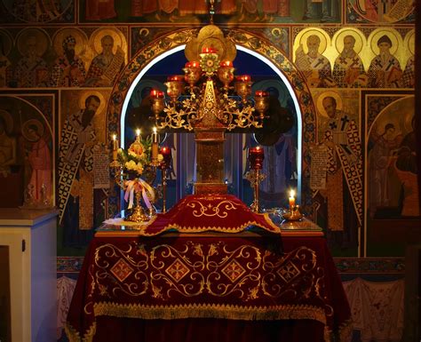 The Altar Of A Greek Orthodox Church At Pascha Easter Smithsonian