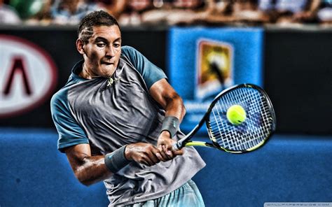 Splash this wallpaper across your iphone x lock screen to show your support for australia's nick kyrgios during the 2018 australian open! Nick Kyrgios Ultra HD Desktop Background Wallpaper for 4K ...