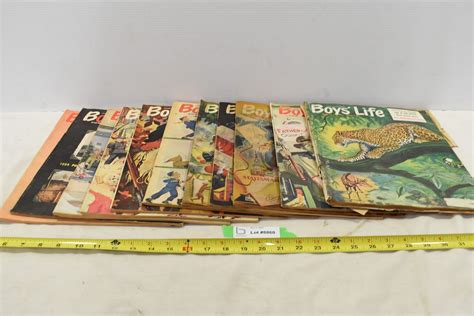 Vintage Boys Life Magazines