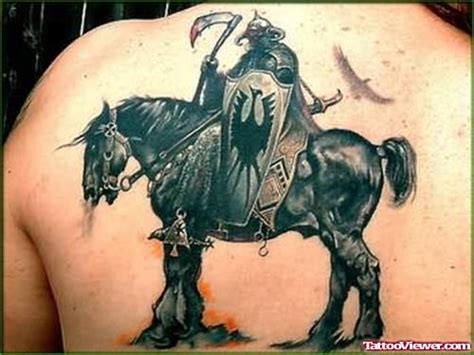 In terms of tattoo ideas, there are numerous tattoo designs and creations you can go with. Bushido Horse Tattoo On Back