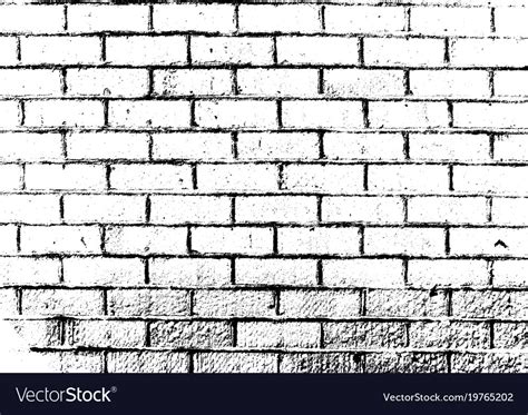 Grunge Brick Wall Texture Royalty Free Vector Image