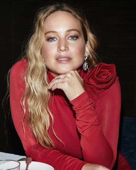 Beautiful Jennifer Lawrence In Variety Magazine Sexy In Red Dress Celeblr
