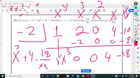 The regents examination in algebra i consists of four parts, with a total of 37 questions. Algebra 2 Regent January 2019 Part 3 - YouTube