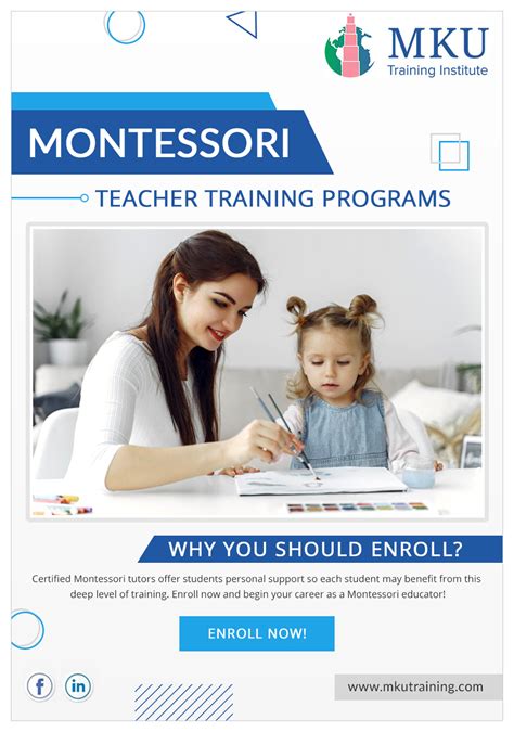 Montessori Training Center Montessori Teacher Training Programs Mku