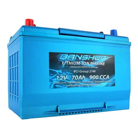 Buy Deep Cycle Lithium Marine Battery Group Size Replaces Optima