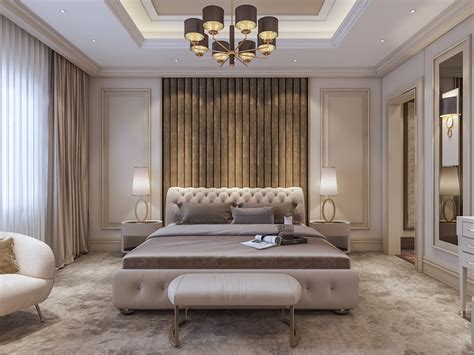 Neo Classic Master Bedroom Interior Design On Behance