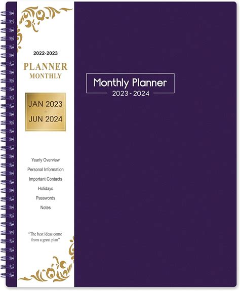 2023 2024 Monthly Planner 24 Months Planner From January