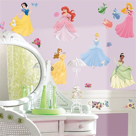 Roommates Rmk1470scs Disney Princess Peel And Stick Wall Decals With