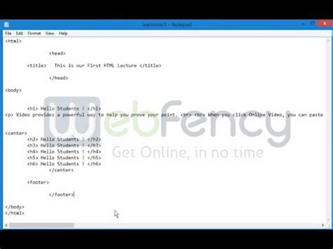 Course meaning in urdu is نصاب and course word meaning in roman can write as nisaab. Learn HTML in Urdu - Part 1 - YouTube