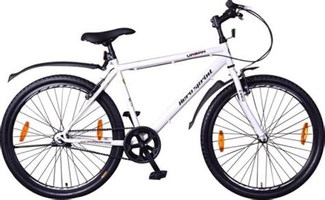 Hero Urban 26 T Single Speed Hybrid Cyclecity Bike White Cyclenavy