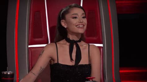 Ariana Grande Says Thank U Next To The Voice Coaches Vying For
