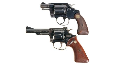 Two Double Action Revolvers Rock Island Auction