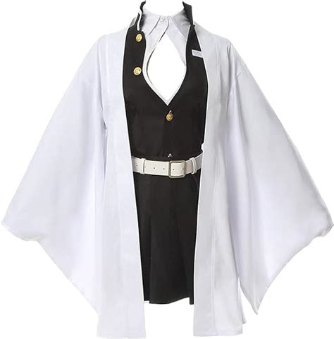 Cr Rolecos Mitsuri Kanroji Cosplay Costume Demon Slayer Mitsuri Cosplay Kimono Outfit Robe