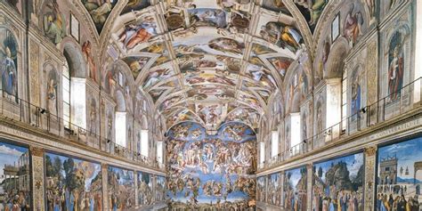 The middle section depicts nine stories despite being one of the most celebrated works of art in history, michelangelo was originally hesitant to paint the ceiling of the chapel for he. Sistine Chapel by Michelangelo: Who Painted Ceiling, Facts ...