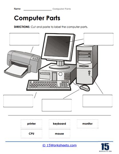 33 Label The Parts Of A Computer Worksheet Labels Dat