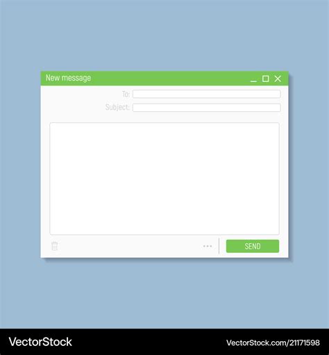 Blank Email Template Printable Templates