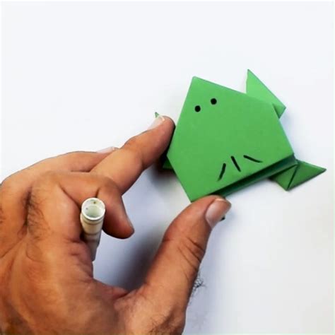 How To Make A Paper Frog That Jumps High And Far Flipping Frogs