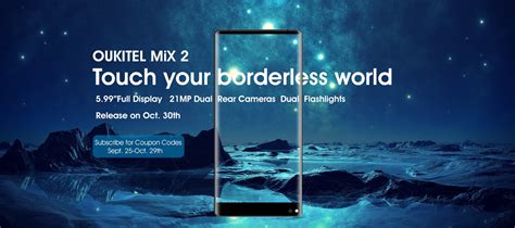 Oukitel Mix 2 And Oukitel C8 Are Coming Both With Infinity Display