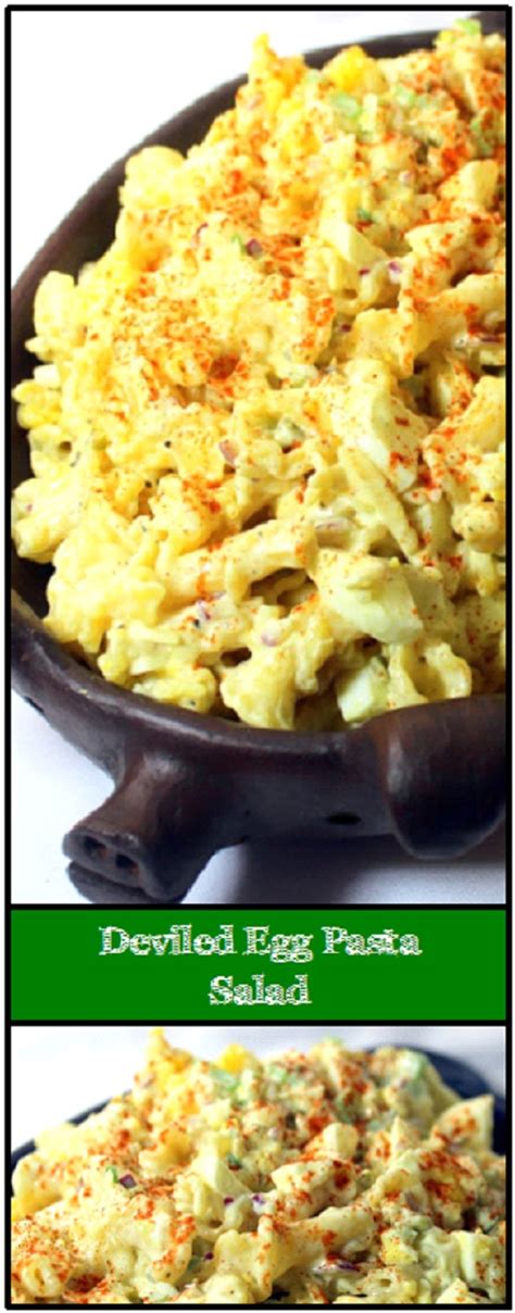 Season with salt and pepper. Inspired By eRecipeCards: Deviled Egg PASTA Salad - Church ...