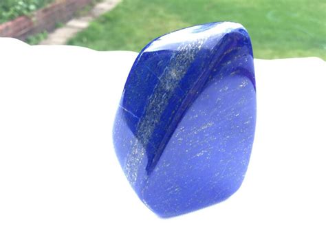 Royal Blue Aaa Lapis Lazuli Naturally Shaped Sculpture Etsy