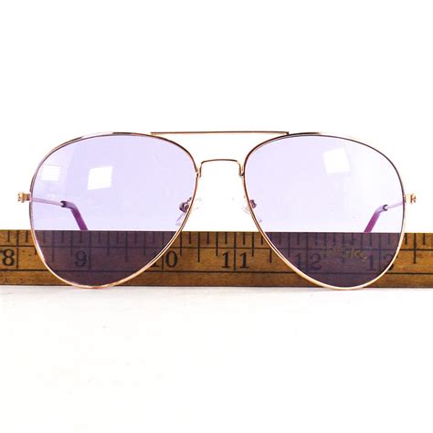 purple tint aviator sunglasses vintage nos 90s sun glasses etsy