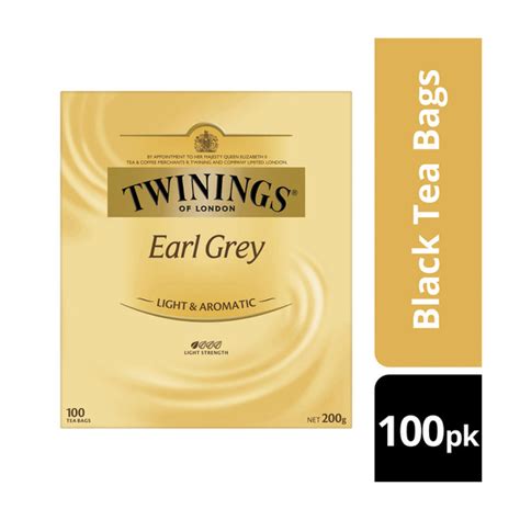 Buy Twinings Earl Grey Tea Bags 100 Pack 200g Coles