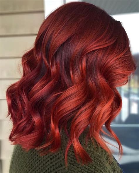 50 Dainty Auburn Hair Ideas To Inspire Your Next Color Appointment Hair Adviser Deep Red