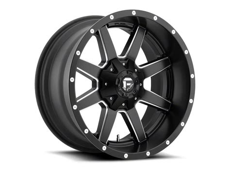 Fuel Wheels Silverado 1500 Maverick Matte Black 6 Lug Wheel 20x9 1mm