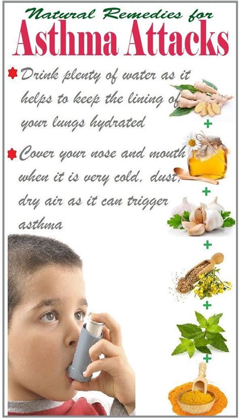 Natural Remedies For Asthma Attack Home Remedies For Asthma Natural