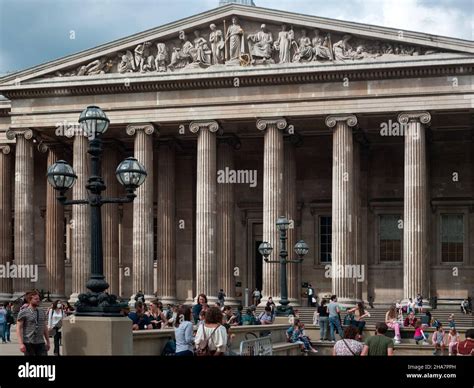British Museum Bloomsbury London Uk Stock Photo Alamy