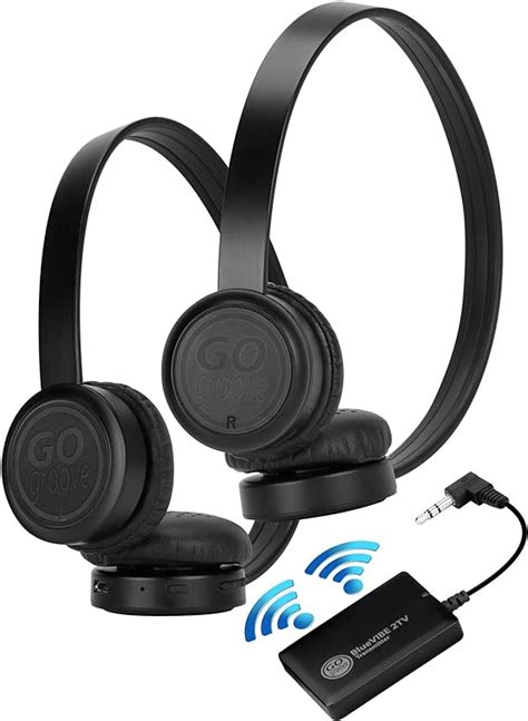 Gogroove Bluevibe 2tv Wireless Headphones For Tv Listening With