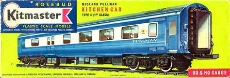 Midland Blue Pullman Six Car Set Built Rosebud Kitmaster