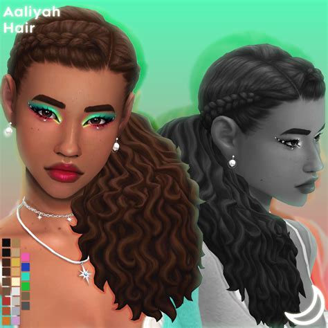 Aaliyah Hair By Vikai Base Game Compatible 24 Ea — Imvikai