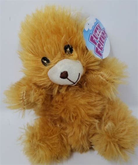 Fuzzy Friends Light Carmel Teddy Bear Plush Soft 8 Stuffed Animal Ebay