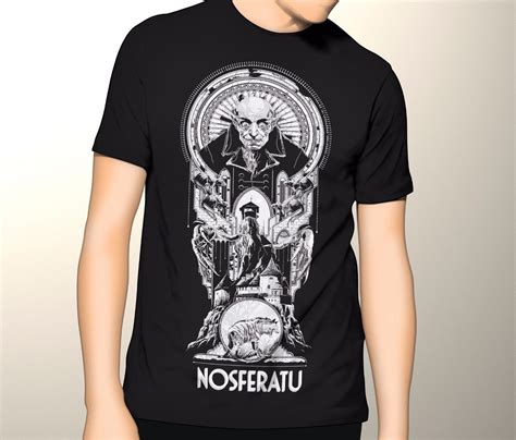 New T Shirt Nosferatu Classic Horror Movie Adult Tee Graphic S 3xl O