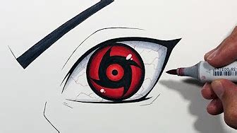 How To Draw Naruto Eyes - YouTube