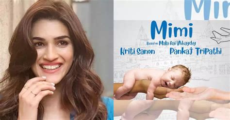 Kriti Sanon Unveils The Poster Of Her Film Based On Surrogacy Titled Mimi