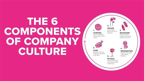 The 6 Components Of Company Culture Youtube